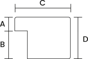 Uitleg frame maten